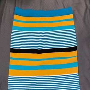 New York & Company striped skirt